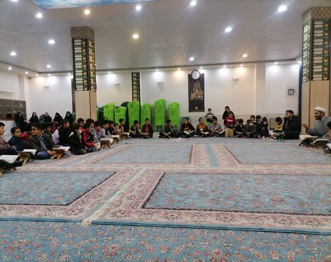 محفل انس با قرآن دانش آموزان